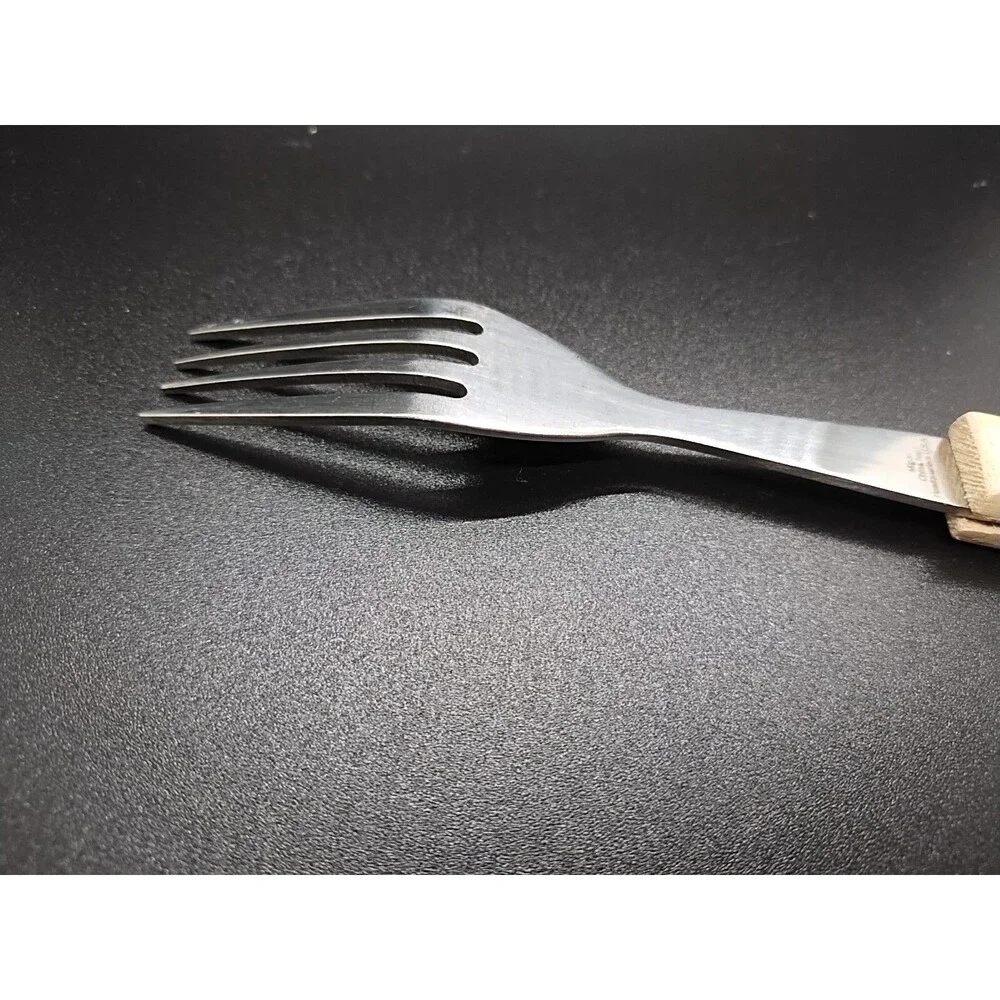 Meyerco Wood Handle Fork Light Camping Sturdy